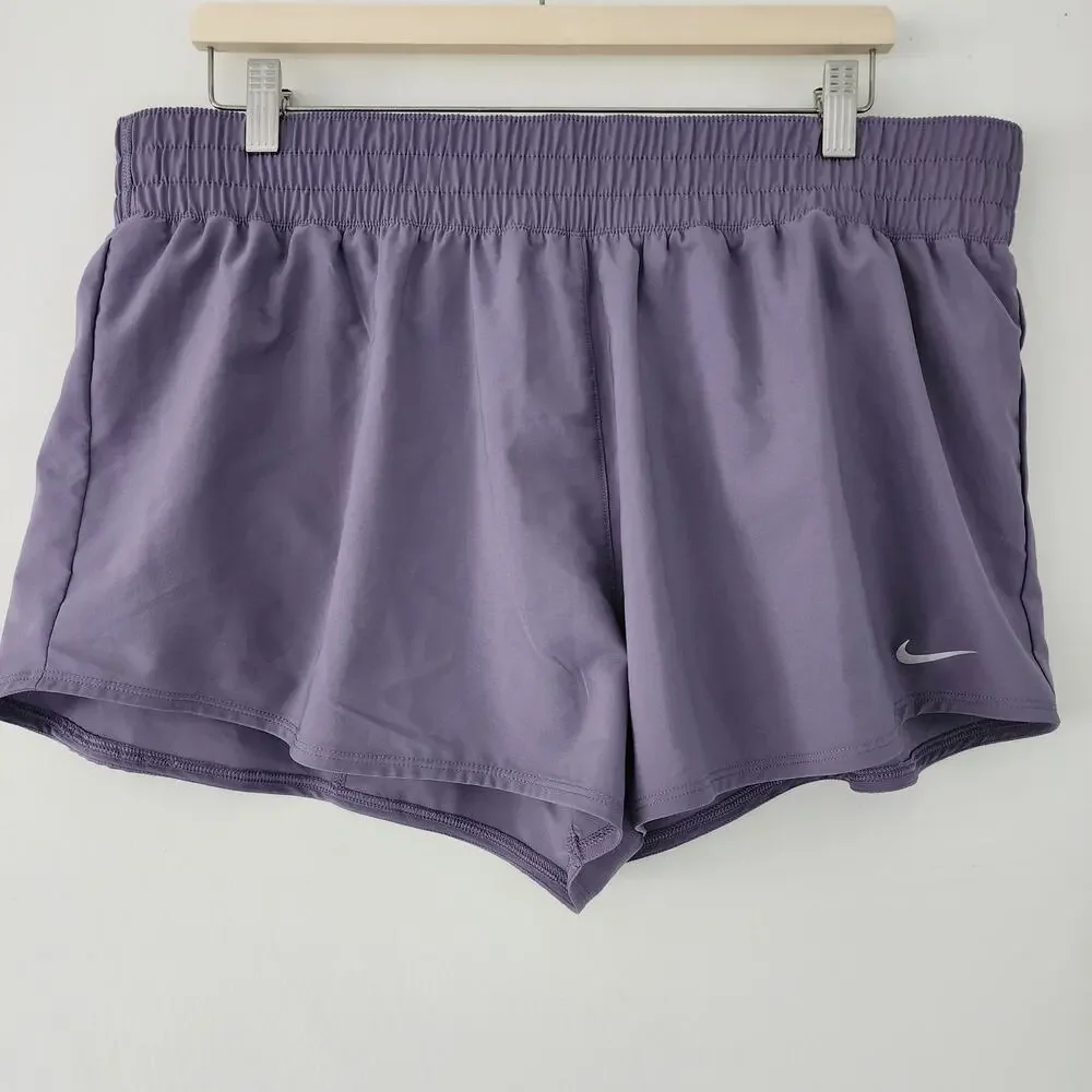 NEW Nike Dri-Fit training shorts lined running athletic‎ womens size XL